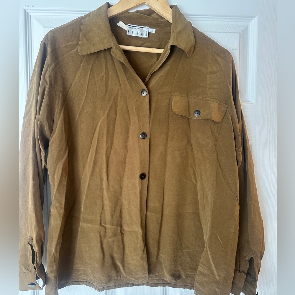 Ann Tijan Kenar Vintage silk top
